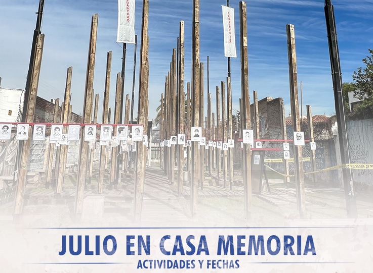 Programación de Julio en Casa Memoria